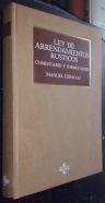 Ley de arrendamientos rústicos. Comentario y formularios