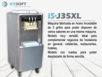 Máquina de helado de 3 grifos j35xl