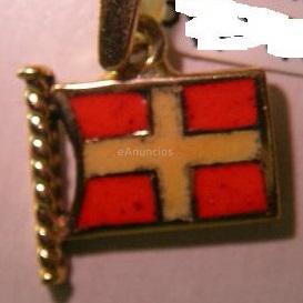 BANDERAS en oro y plata