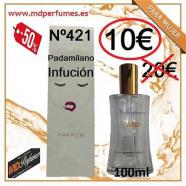 Perfume Mujer n421 Padamilano Infucion Equivalente 100m