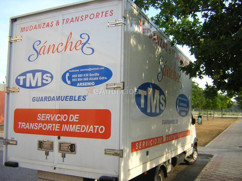 Mudanzas sanchez sevilla 634221373 presupuesto gratis