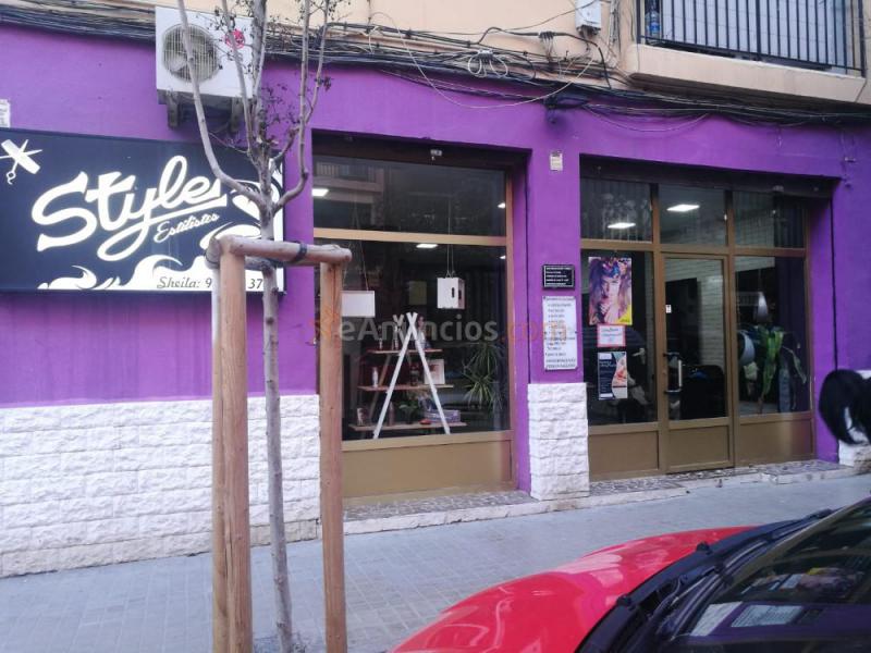 traspaso peluqueria en pleno funcionamiento