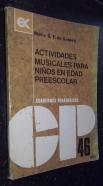 Actividades musicales para niños en edad preescolar