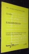 Kamarinskaja. Fantasy on Two Russian Folk Songs (Weddins Song and Dance Song)