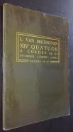 XIVe quatuor a cordes op. 131: UT mineur. C minor. cis moll