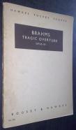 Tragic overture. Obertura trágica. OP. 81