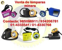 venta de lamparas mineras
