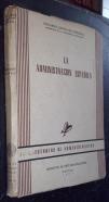 La administración española. Estudios de ciencia administrativa