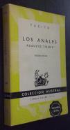Los anales. Augusto - Tiberio