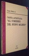 Carta apostólica Novo Millennio Ineunte. Al comienzo del nuevo milenio