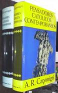 Pensadores católicos contemporáneos. Antología. 2 tomos