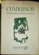 Cuadernos Hispanoamericanos N 27. Marzo 1952