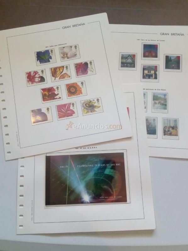 Sellos Gran Bretaña.