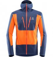 Haglfs Serac Hood Men bluecay
