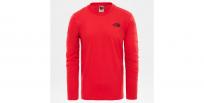 The North Face Easy Tee red black
