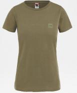 TNF W SS NSE Tee new taupe green