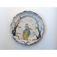 Plato de Savona (Liguria, Italia) s. XVIII