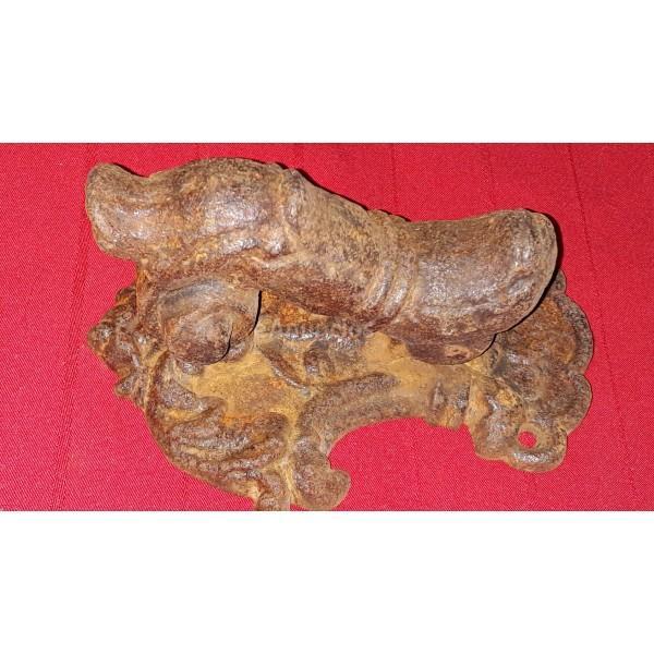 LLAMADOR DE HIERRO SIGLO XIX