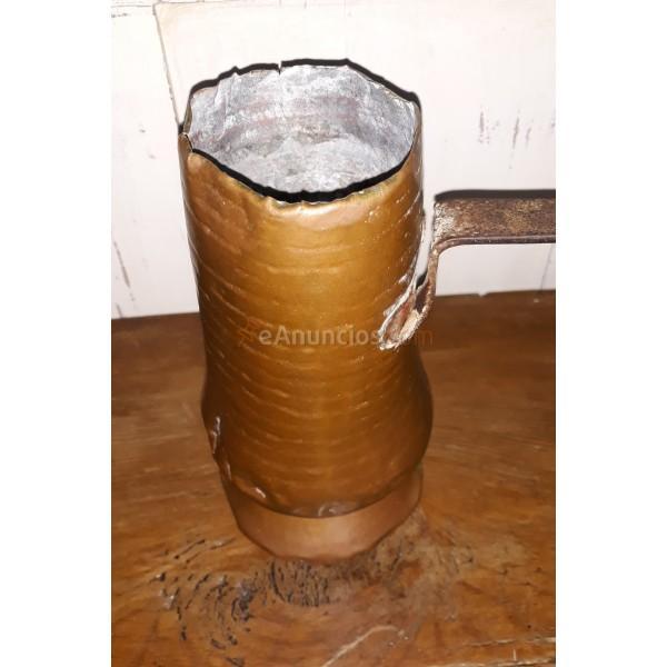 ANTIGUA CHOCOLATERA DE COBRE SIGLO XIX