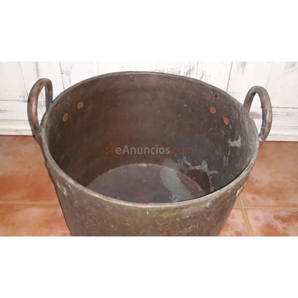 OLLA DE COBRE SIGLO XIX