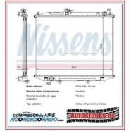 Radiador de agua NUEVO para NISSAN TERRANO II (R20) 2.4 4WD 85Kw116cv y 87Kw118cv desde 05-96 hasta 11-2005