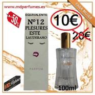 Perfume Equivalente Mujer n12 Plesures Este Lauderano