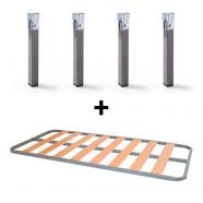 Kit Somier lamas Basic 105x190 + Patas