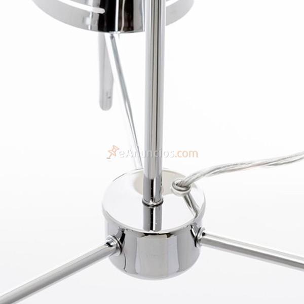 Lámpara colgante Odissey cristal 5 luces