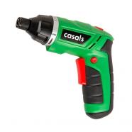 Atornillador batería Casals VDSLI36K y maletín con puntas