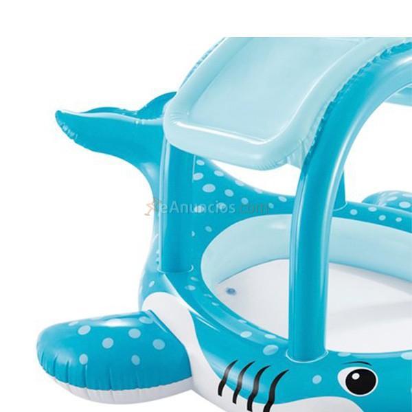 Piscina Hinchable ballena 120 litros 185x200x109