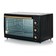 Mini horno Ovenchef Myoko Universal Blue 45 litros UMHWOOD45L1800-18 1800 W negro  madera