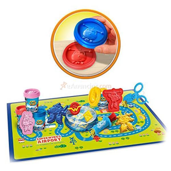 Aeropuerto Super Wings set creativo + 3 años