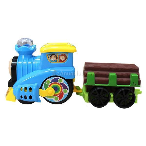 Tren eléctrico CB Toys con luz y sonido + 3 años
