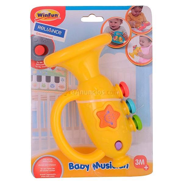 Trompeta musical WinFun con luz + 3 m