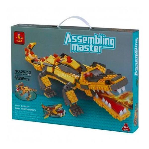 Juego de construcción robot Assembling Master Ausini 432 piezas + 6 años