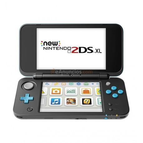 Nintendo - New 2DS XL 4.88 Pantalla táctil Wifi Negro, Turquesa videoconsola portátil