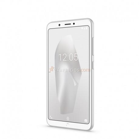 bq - Aquaris C 13,8 cm (5.45) 2 GB 16 GB SIM doble 4G Plata, Blanco 3000 mAh