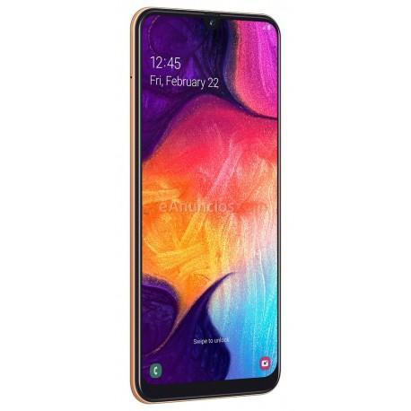 Samsung - Galaxy A50 SM-A505F 16,3 cm (6.4) 4 GB 128 GB SIM doble 4G Coral 4000 mAh