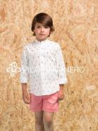 A CONJUNTO NIÑO PILAR BATANERO PANTALON + CAMISA  R400117 R130299 CABALLITOS DE MAR Talla 2 años