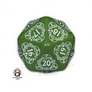 Qw Dado D20 Contador Verde