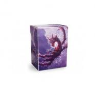 Dragon shield deck shell - racan clear purple