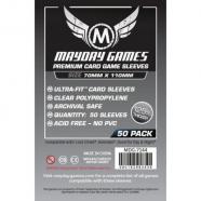 7144 Premium Magnum Silver Sleeve: 70 X 110 MM Sized -Lost Cities (pack of 50)