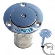 Boca de llenado pop out agua 38mm inox con llave