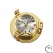 Reloj náutico portillo con código señales