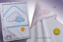 Capa de baño 1 x 1 m NUBE 9756 Gamberritos