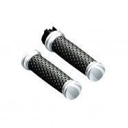 PUÑOS ARLEN NESS SMOOTH DIMPLED CHROME HARLEY DAVIDSON 76-13