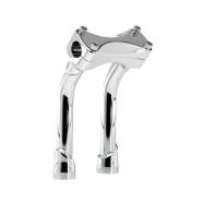 Torretas biltwell murdock con retroceso cromada 8 harley davidson (outlet)