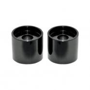 EXTENSIONES MANILLAR BLACK MANILLAR DE 25MM. ALTURA 38.1MM.