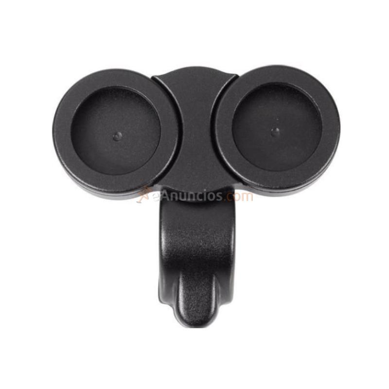 Soporte detail doble t&t negro