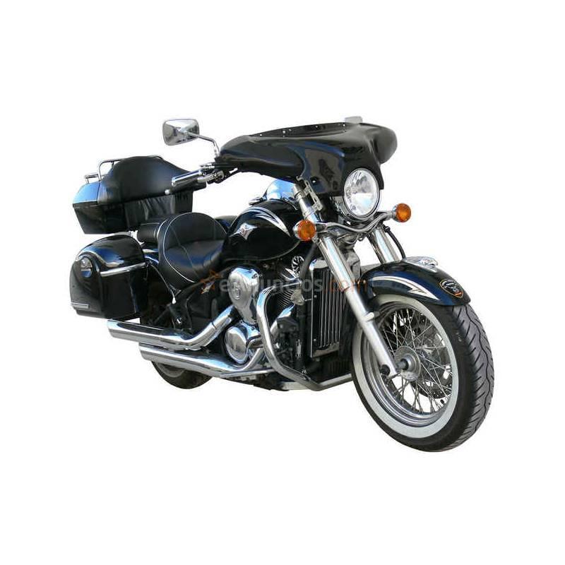 PARABRISAS ABS NEGRO BRILLO KAWASAKI VULCAN VN900 CUSTOM